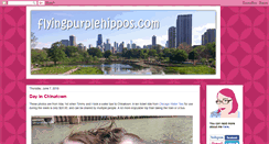 Desktop Screenshot of flyingpurplehippos.com