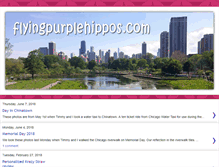 Tablet Screenshot of flyingpurplehippos.com